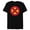 Black, variant on Melting X-Men Logo Paint Drip - Short Sleeve Blended T-Shirt for Adults - Customized-Black
