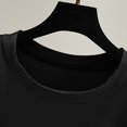 thumbnail image 4 of ZyeKqe Womens Pajama Top Crew Neck Sleep T-Shirt Short Sleeve Lounge Top Soft Summer Tee, 4 of 7