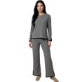 thumbnail image 1 of Conjunto de Suéter y Pantalón Acanalado Diseño Elegante y Versátil para Mujer, 1 of 5