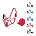 thumbnail image 1 of Tahoe Tack Patterned Nylon Mini Horse Halters with Padded Noseband and Matching 7’ Soft Grip Lead Rope - 6 Month Warranty, 1 of 4