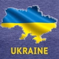thumbnail image 3 of CafePress - Cool Ukraine Flag Ukrainian Pride Native H T Shirt - Womens Tri-blend T-Shirt, 3 of 4