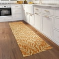 thumbnail image 2 of Addison Rugs Indoor/ Outdoor Addison Yuma Foliage Motif Washable Area Rug 2'3" x 7'6" - Gilded, 2 of 8