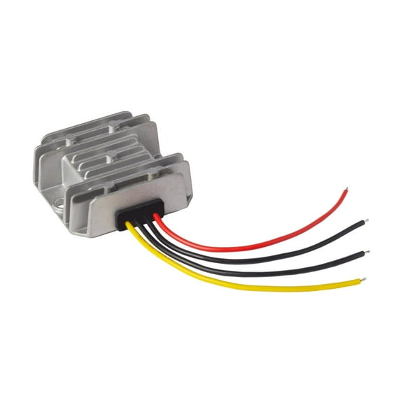 8-35V In 3-24V Out Adjustable 5A DC-DC Step Down Converter Waterproof