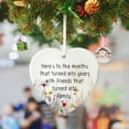 thumbnail image 2 of 1Pc Thank You Gifts Never Forget The Difference That You Make Ceramic Ornament Keepsake Sign Heart Plaque Farewell Going Away Goodbye Appreciation Retirement Gifts for Women Men Coworker Boss Friend, 2 of 7