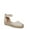 Light Sand Fabric, variant on SOUL Naturalizer Womens Wren Espadrille Wedge Sandal - Medium & Wide Width