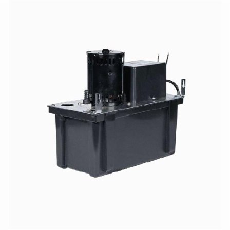 VCL-45ULS Series 115V 60 Hz Automatic Condensate Removal Pump with Switch, 1 gal ABS Tank - 6 ft. Cord