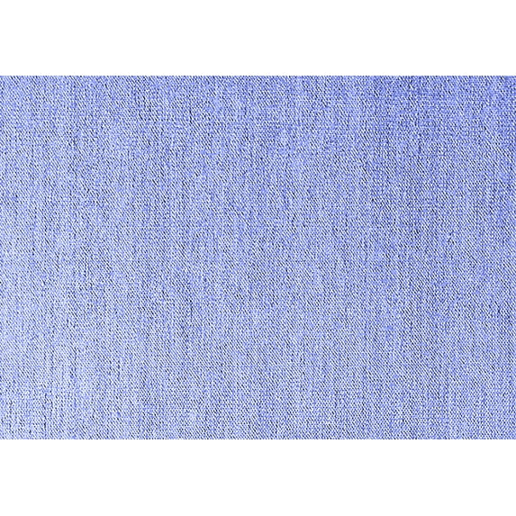 Ahgly Company Indoor Rectangle Solid Blue Modern Area Rugs, 8' x 12'