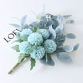 thumbnail image 3 of Visland Artificial Flowers Set, Fake Silk Hydrangea Bouquet Chrysanthemum DecorPlastic Flower Arrangements Bouquet Decorations for Weddings Home, 3 of 7