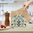 thumbnail image 2 of Yayeee Napkin Holder for Table Kitchen Paper Tissue Organization, Blue Floral Pattern, 2 of 8
