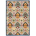 thumbnail image 2 of Safavieh Metro Jaymz Medallion Area Rug, Beige/Blue, 5' x 8', 2 of 11