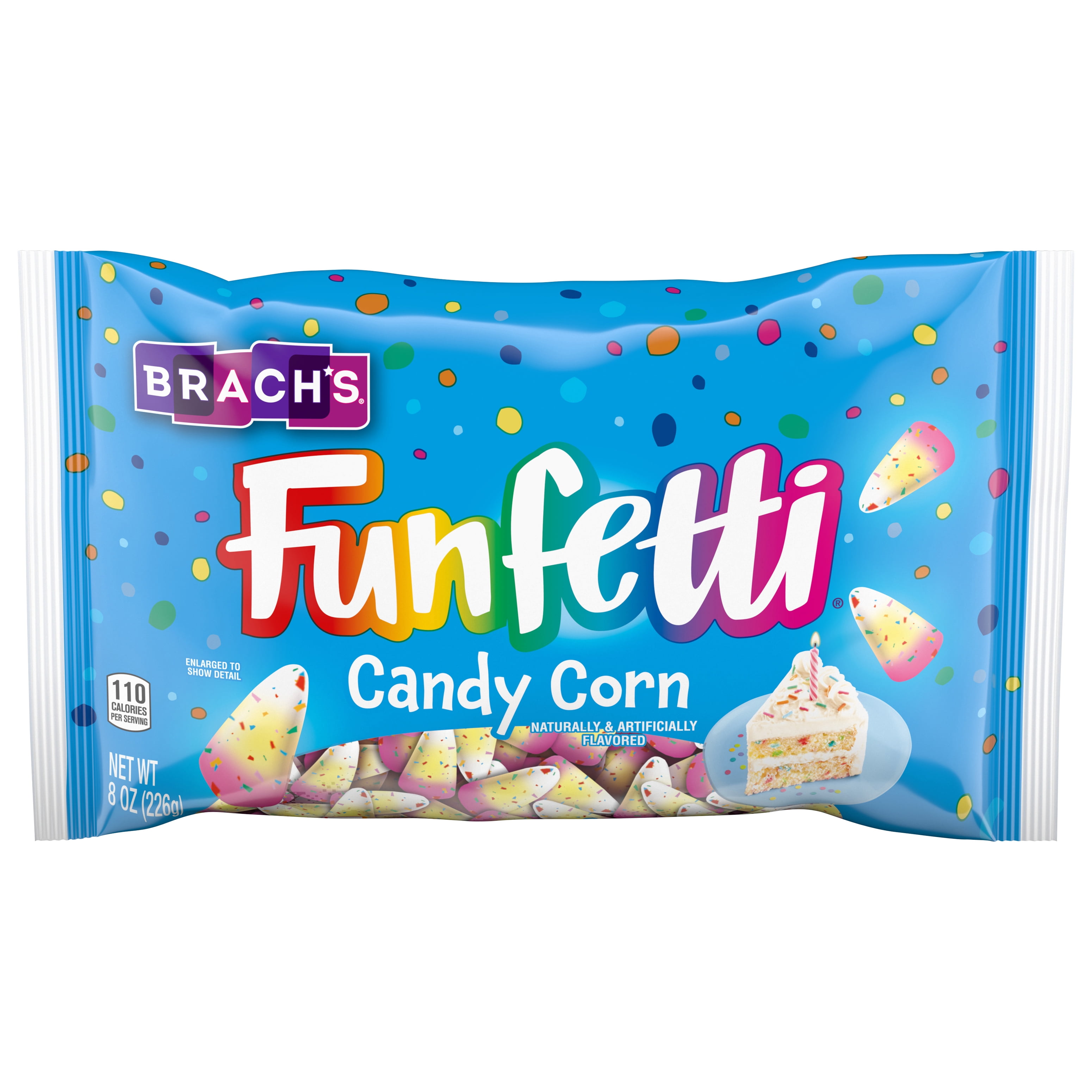 Brach's Halloween Candy Corn, Funfetti, 8 OZ Bag