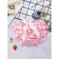 thumbnail image 3 of Hansber Newborn Baby Girl Christmas Ruffle Bloomer Shorts Polka Dots Elastic Waistband Diaper Cover Briefs Pink S/59, 3 of 6