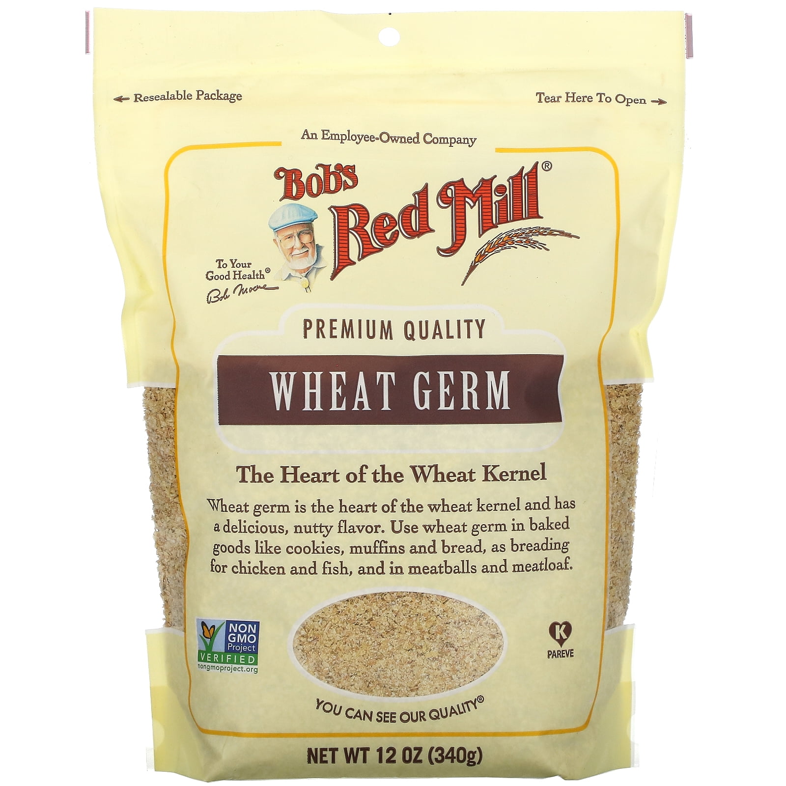 Bob's Red Mill Wheat Germ, 12 oz (340 g)