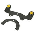 thumbnail image 3 of Carbon Fiber Horn Button, External Horn Button Kits Carbon Fiber 6  Steering Wheel Modified Button Universal Fit for Horns Lights, 3 of 8