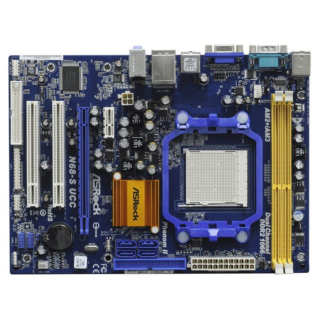 Placa madre ASROCK N68-S UCC Socket AM2/AM2+/AM3 DDR2