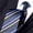 Black, variant on 2.75" Men's High-quality Necktie Purple Stripe Pattern Formal Business Banquet 7CM Wide Tie