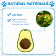 thumbnail image 3 of 2 piezas de juguete LIUYMXG bola de hierba gatera aguacate estilo 2, 3 of 5