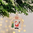 thumbnail image 3 of Adornos Navideños Con Cuerda Colgante, Juego De Colgantes De Madera Con Temática Navideña, Decoración Colgante Para Interiores Para El Hogar, Árbol De Navidad 12 Uds. Sweethay HA025839-01, 3 of 7