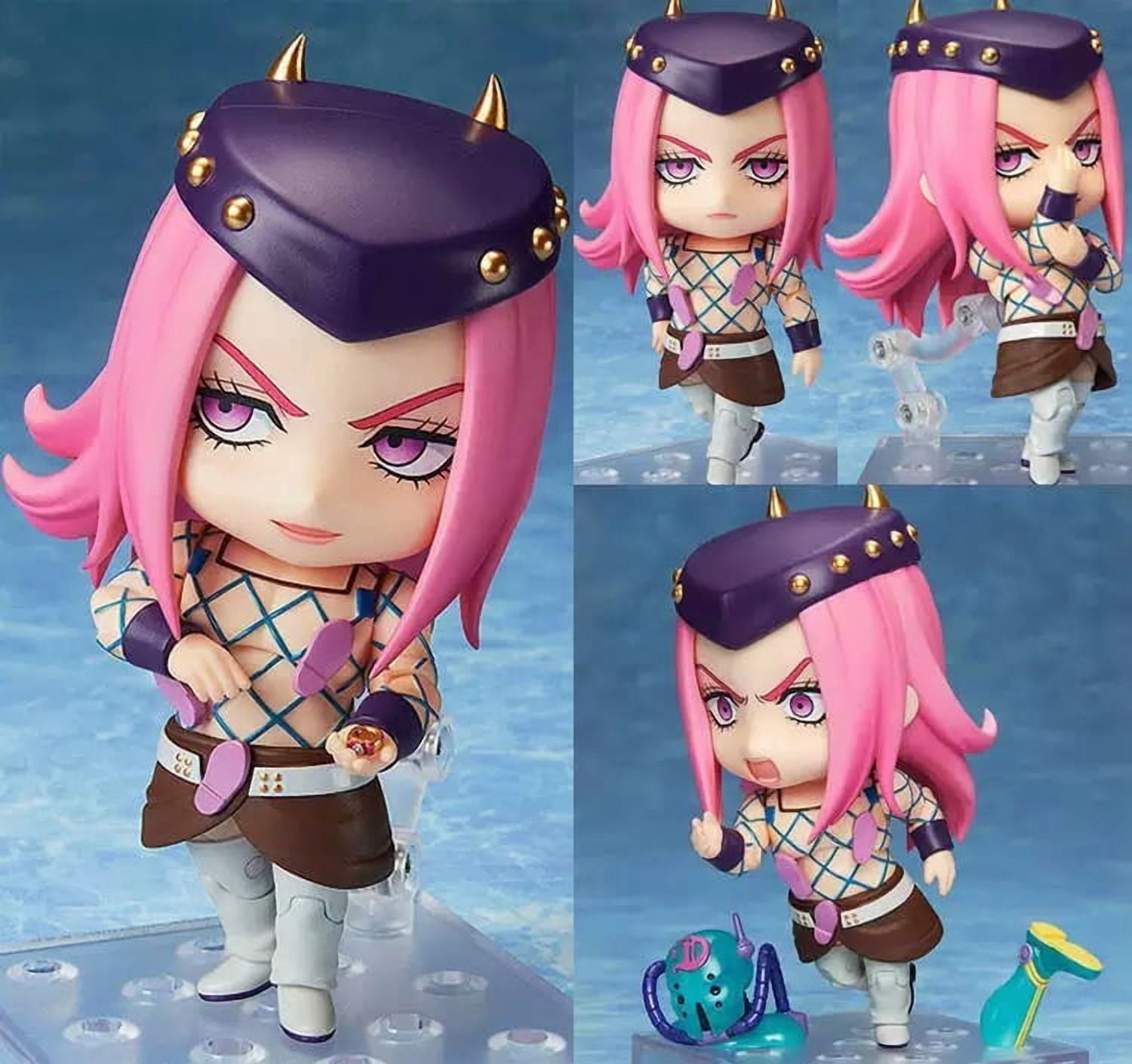 New JoJo's Bizarre Adventure Narciso Anasui (2026 Q Ver) Character Anime Model Statue Action Figures Desktop Ornament Popular Decorations Fan Souvenirs Creative Gift Collectable