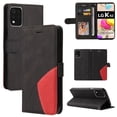 thumbnail image 1 of Case for LG K42/K52/K62 Leather Wallet Book Flip Folio Stand View Cover - Black, 1 of 5