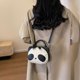 thumbnail image 4 of Bolso Hobo Cruzado Lindo Hombro para Mujer Forma Panda Cuero PU Correa Ajustable Compras, 4 of 9