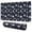Dark Princess Castle, variant on Long Mouse Pads for Desk,Colorful Fairy Unicorn Pattern Desk Mats on Top Of Desks, Desk Mouse Pad Extra Large with 3mm Non-Slip Base and Stitched Edge for Gaming,Office,Work,Home 31.5"x11.8"