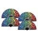 thumbnail image 1 of Rainbow Sequins Pride Handheld Fan for Adults Drag Queen Festival Fan, 1 of 5