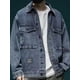 thumbnail image 3 of Abrigo vaquero para hombre, chaqueta vaquera estética lavada vintage para hombre, otoño, mangas anchas, invierno 2024, alta calidad, Lxury Rock Cowboy Y2k, 3 of 5