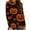 A02_Black, variant on Bzhegqhd Women's Halloween Printed T-Shirts Long Sleeve Round Neck Loose Fit Casual Fall Graphic Tee Cotton Comfort Top