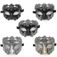 thumbnail image 2 of Men's Venetian Greek Roman Masquerade Mask for Mardi Gras, Carnival, Costume Parties, 2 of 2