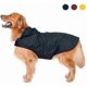 thumbnail image 1 of Extra Large Hooded Dog Raincoat With Reflective Strips 100% Waterproof Dog Rain Jacket, 1 of 5
