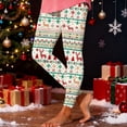 thumbnail image 2 of purcolt Women's Ugly Christmas Leggings 3D Print Christmas Costume Leggings High Waisted Workout Yoga Leggings Holiday Xmas Tights Pants, 2 of 7