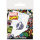 thumbnail image 1 of Avengers - Insignia Logotipo Esmaltado (Azul, Plateado), 1 of 2