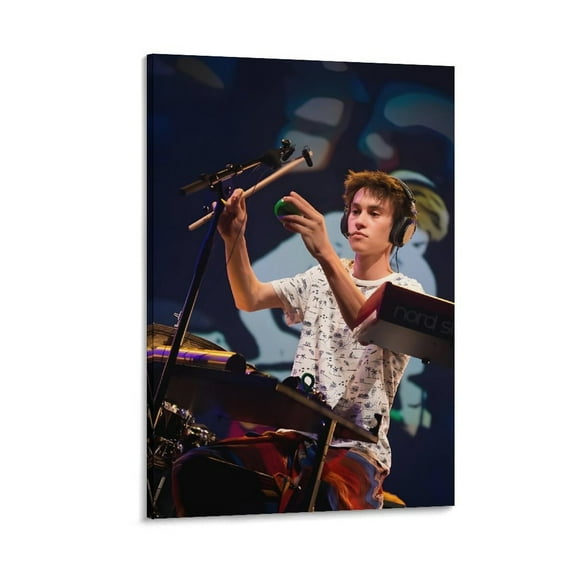 Jacob Collier Art Hot Singer Musician Posters Gifts Canvas Painting Poster Wall Art Decorative Picture Prints Modern Decor 08x12inch(20x30cm)