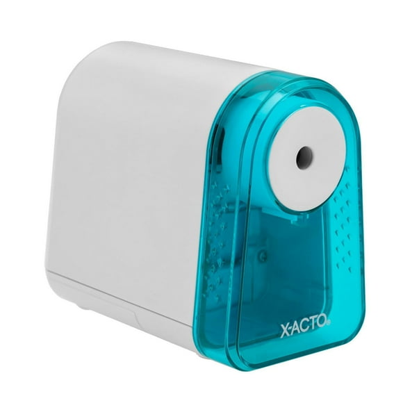 X-ACTO Mighty Mite Electric Pencil Sharpener, Portable/Battery-Operated, Colour Received May Vary