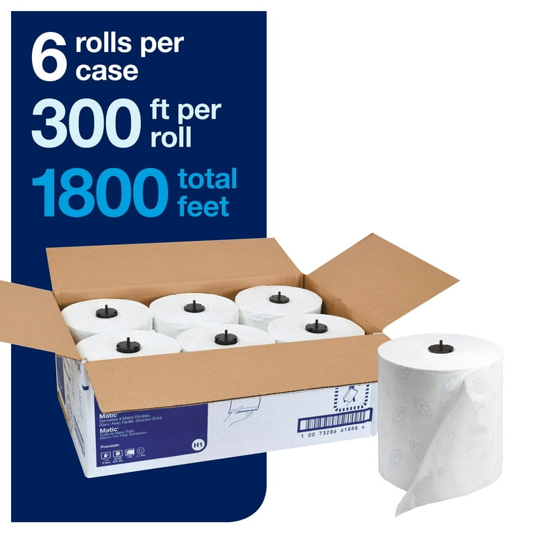 Tork Premium Extra Soft Matic Hand Towel Roll, 7.7 Tork Premium Extra Soft Matic Hand Towel Roll, 7.7