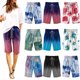 thumbnail image 4 of Pantalones Cortos Para Mujer Moda Casual Cintura Elástica Suelta Bolsillos Pantalones Estampados Odeerbi  ODB152497, 4 of 4