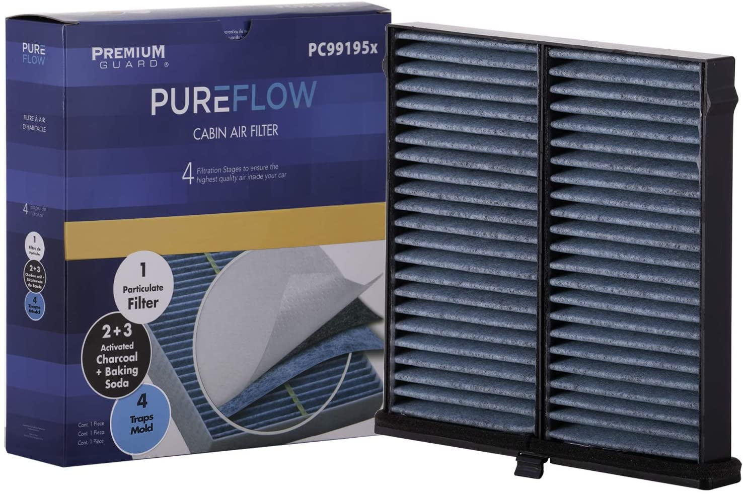 PureFlow Cabin Air Filter PC99195X Fits 201620 Mazda CX3, 201718