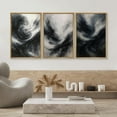 thumbnail image 4 of Hieng Cuadros De Pared De Sala, 3 Piece Canvas Wall Art Woodland Nursery Decor Forest Rivers Canvas Prints Home Artwork Decoration for Living Room,Bedroom(only canvas), 4 of 6