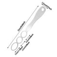 thumbnail image 2 of Binwennn Stainless Steel Mixer Tool Efficient Stirrer For Smooth Spread Durable Kitchen Gadget Easy To Clean Fits Most Jars, 2 of 7