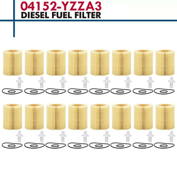 For Lexus Oil Filter 04152-YZZA3 Set of 16