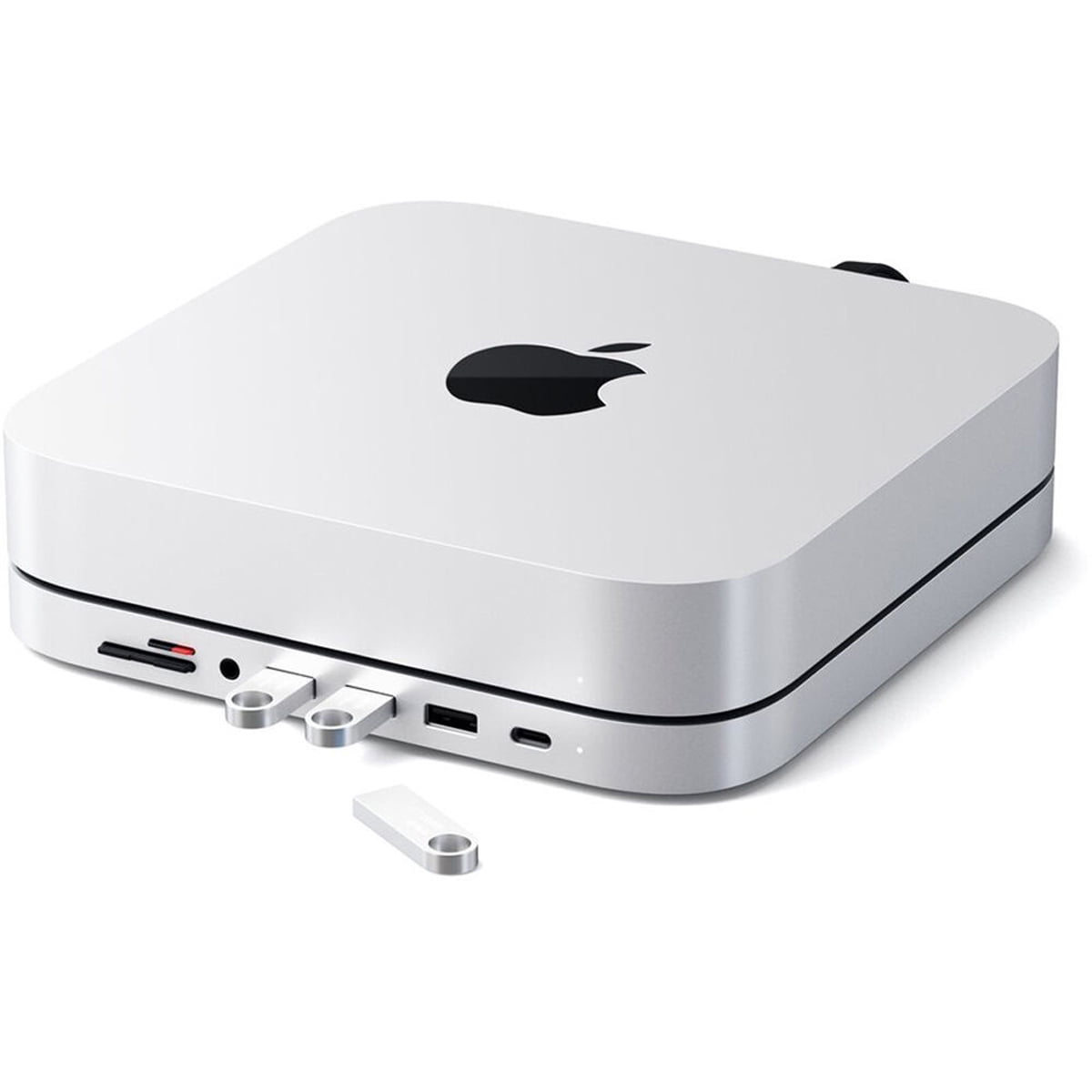Satechi Aluminum USB Type-C Stand and Hub for Apple Mac Mini
