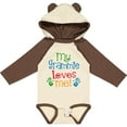 thumbnail image 3 of Inktastic My Grammie Loves Me Boys or Girls Long Sleeve Baby Bodysuit, 3 of 5
