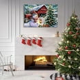 thumbnail image 4 of Denozer Large Christmas Wall Art - Santa Wall Art, Christmas Canvas, Winter Wall Art, Christmas Pictures, Christmas Poster - 18x12 inches, 4 of 8
