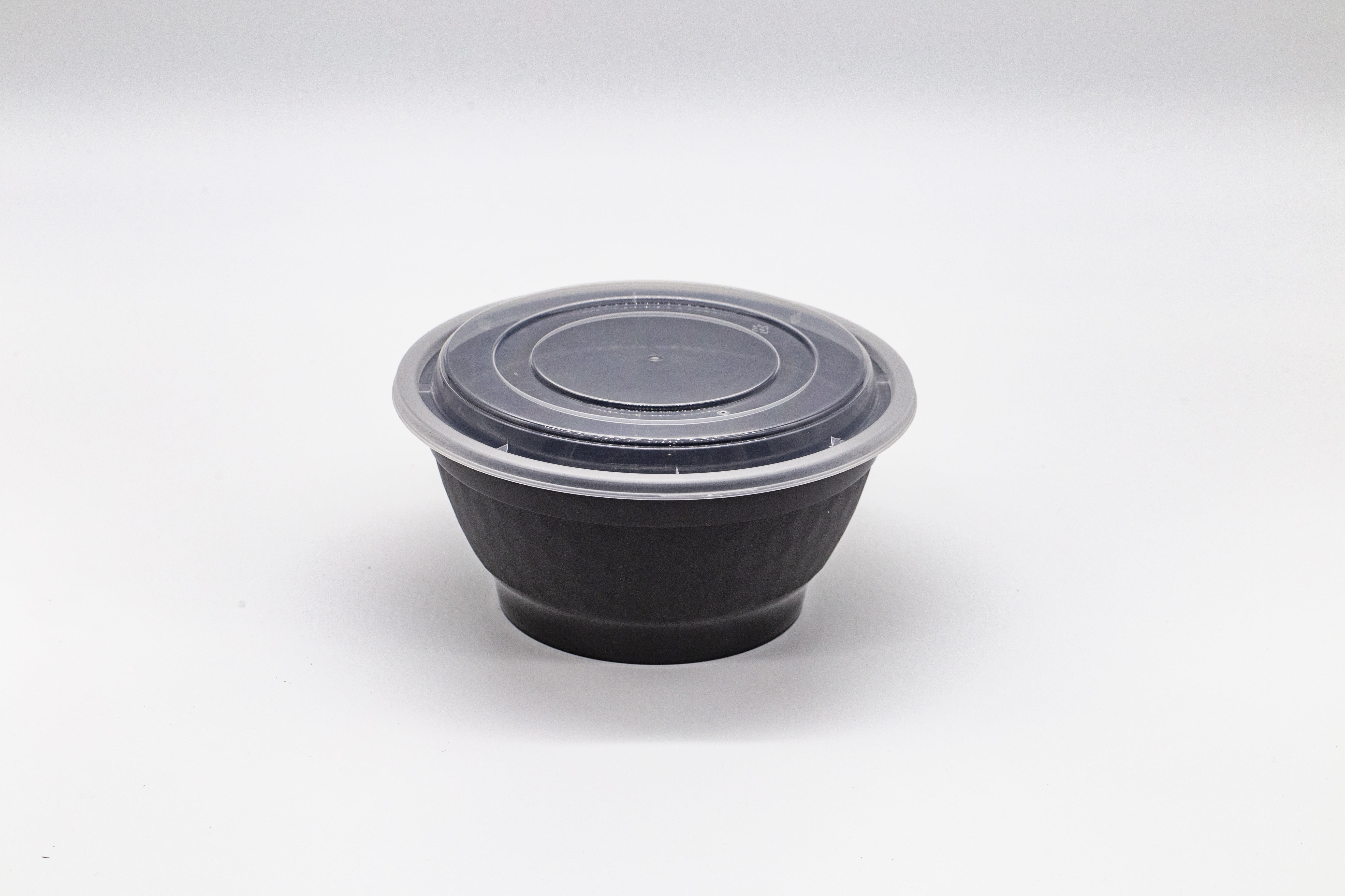 42oz Black Togo PP Soup Cups Deli ramen Bowls with lid 150 sets/cs