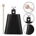 thumbnail image 1 of BRIGHTFUFU Metal Cheering Cowbell For Educational Toy 1 Set, 1 of 8