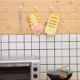 thumbnail image 4 of Manoplas para Horno Manoplas de Cocina de poliéster Resistentes al Calor Horno, Guantes para Horno Manoplas Protectoras aisladas para Horno, Manoplas para Horno para Hornear Guantes Resistentes JM, 4 of 4