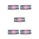 thumbnail image 3 of Uñas postizas Soidarity 24 piezas puntas para mujeres niñas negro rosa rojo Type2 NO2, 3 of 6