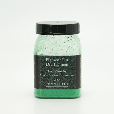 UPC: 3046450222392 | Sennelier Dry Pigment 80g Jar Emerald Green Hue