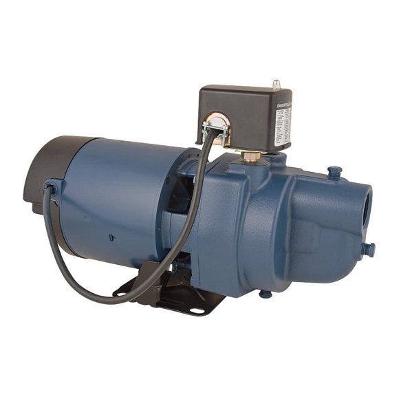 FLINT & WALLING, EK05S, Jet Pump System, Shallow Well, 1/2 HP